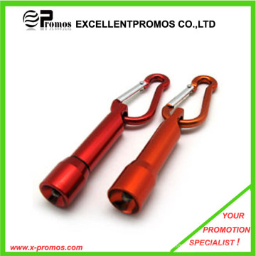 Mini Aluminum LED Torch with Carabiner (EP-T7531)